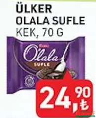 ÜLKER OLALA SUFLE MİNİ KEK 70 G